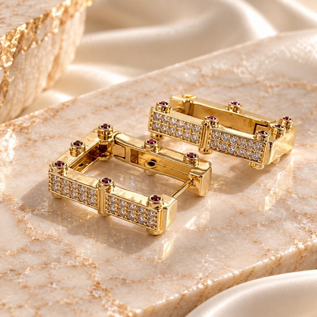أقراط Ruby Frame