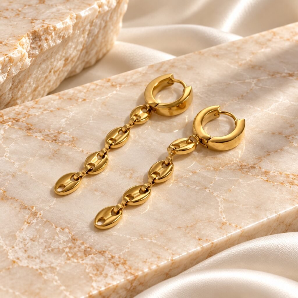 أقراط Cartier Grain de Café