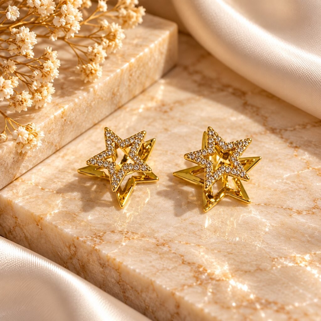 أقراط Double Star